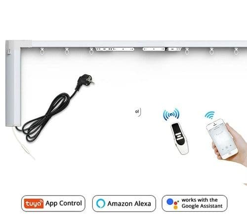 Motorized curtain rail 2